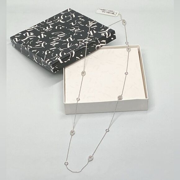 Adriana Orsini Elevate Cubic Zirconia Station Necklace - Picture 3 of 7